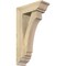 Ekena Millwork Imperial Traditional Rough Sawn Bracket w/ Offset Brace, Douglas Fir, 6"W x 16"D x 28"H BKT0604X16X28IMP01RDF - alternate 1